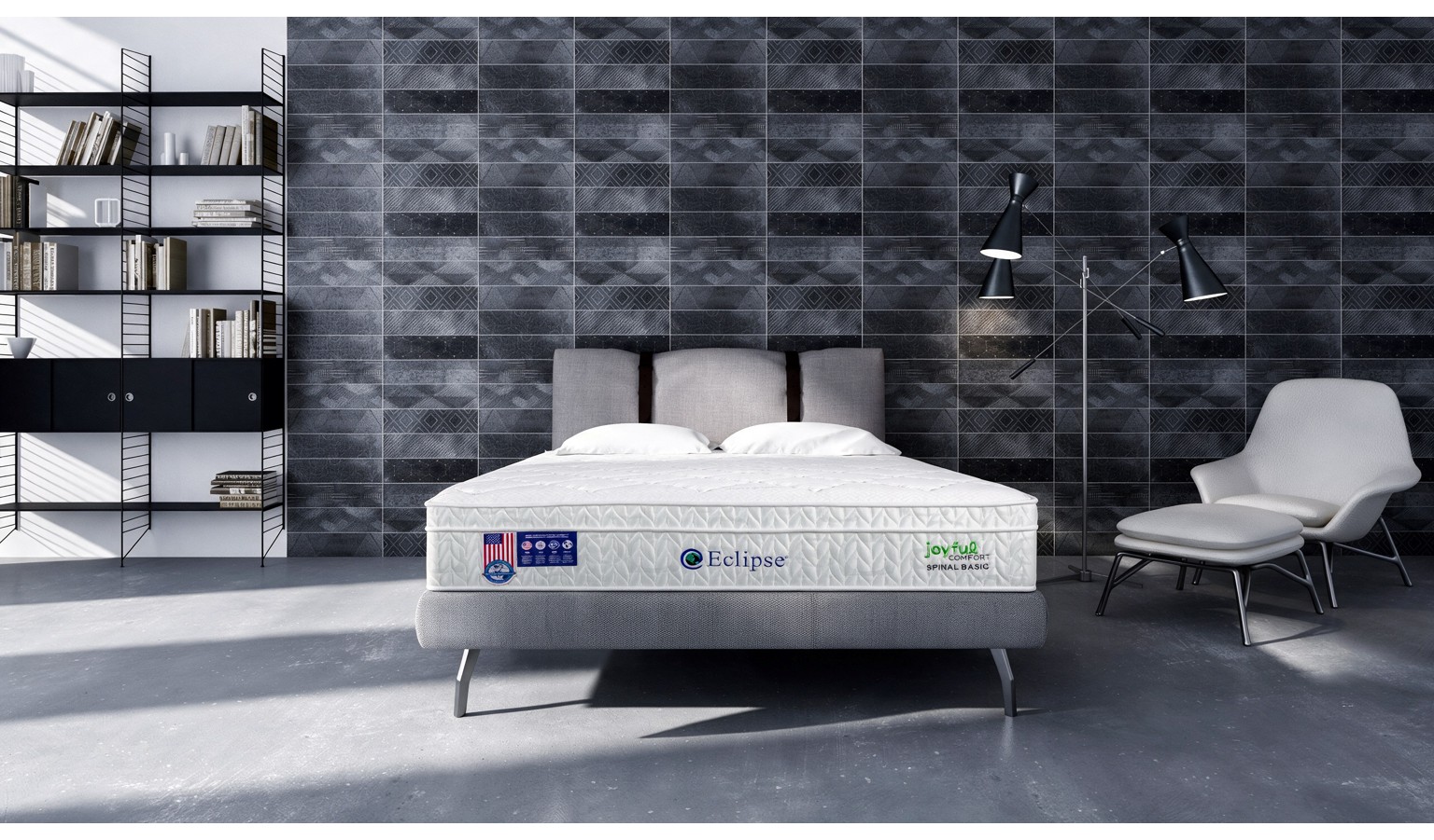Eclipse Joyful Comfort Spinal Basic Mattress - Queen Size