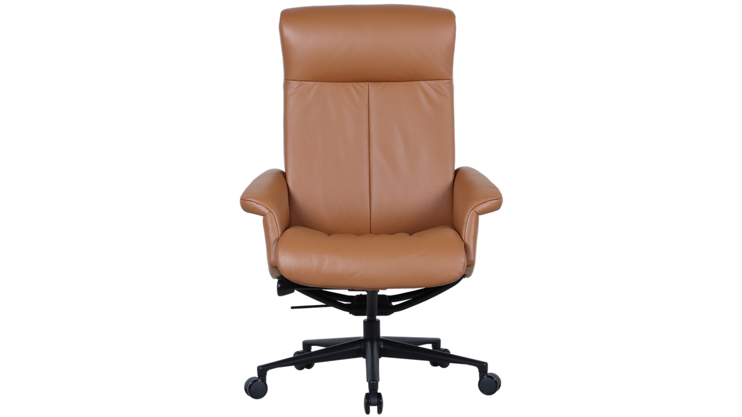 H2 Seating Berlin Leather Executive Office Chair (Almond)
