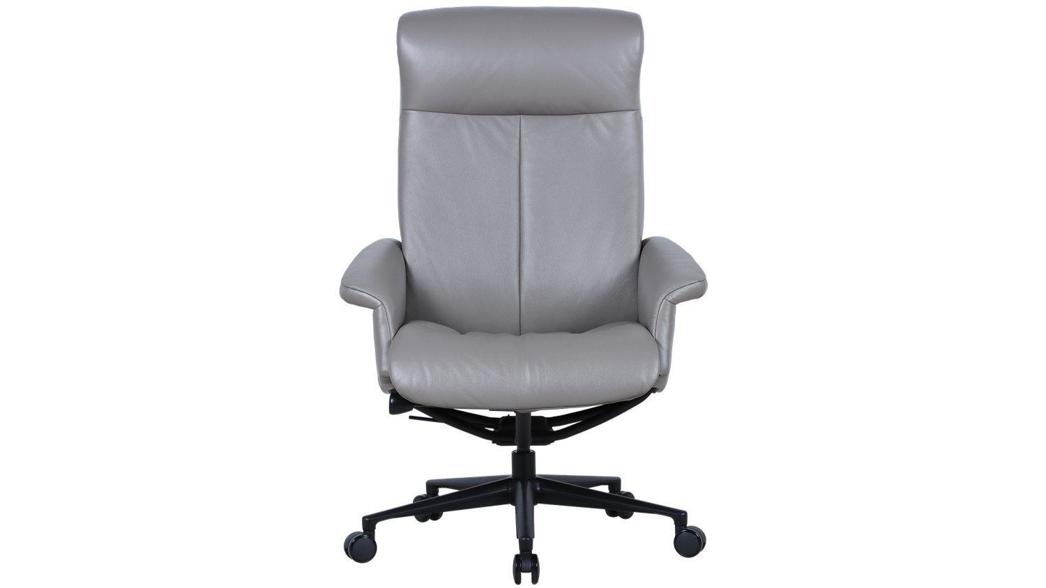 H2 Seating Berlin Leather Executive Office Chair (Stone)