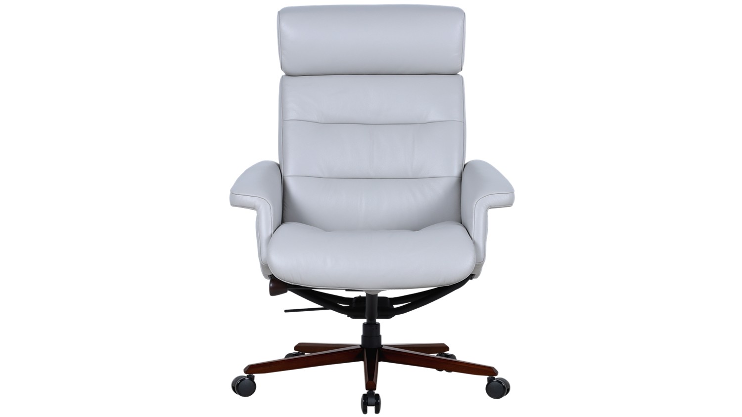 H2 Seating Dublin Leather Executive Office Chair (Frost)
