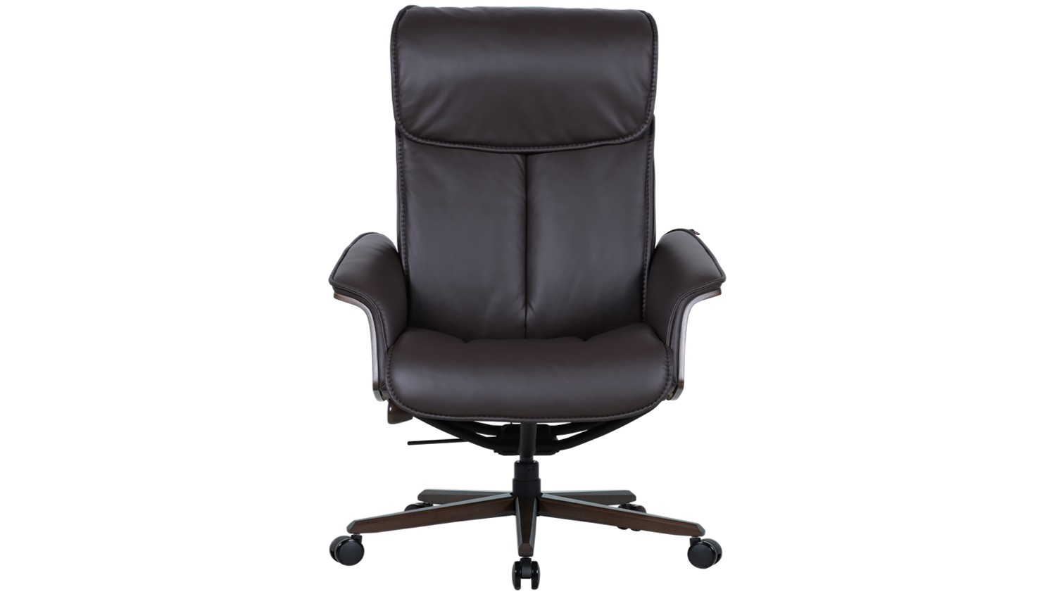 H2 Seating Milan Leather Executive Office Chair (Coffee)