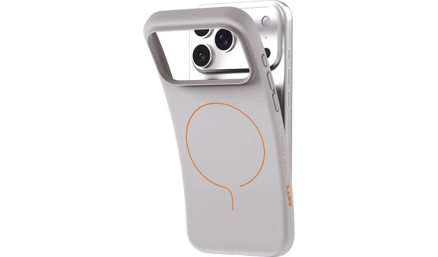 Laut Huex Slim iPhone 18 Pro Max MagSafe Case - Concrete Grey (L_IP26D_HS_GY)_3