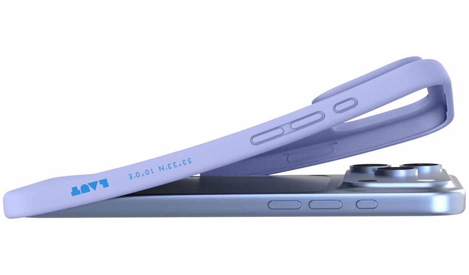 Laut Huex Slim iPhone 18 Pro Max MagSafe Case - Sky Blue (L_IP26D_HS_BL)_3