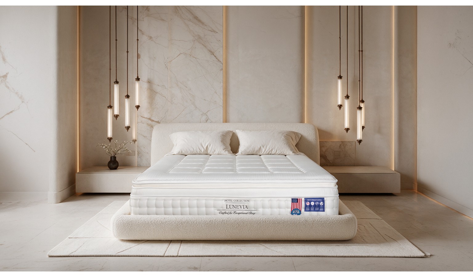 Eclipse Hotel Lunevia Mattress - King Size