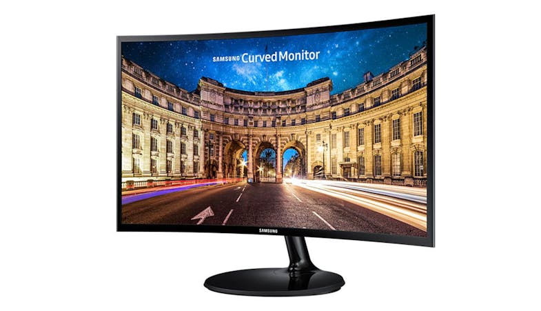 Samsung 27-inch Curved LED Monitor (C27F390F) - Side View