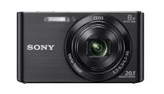 Sony Cybershot DSCW830 20.1MP Compact Digital Camera - Black (IMG 1)