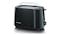 Severin AT 2287 Automatic Bread Toaster with Bun Warmer - Black - Main