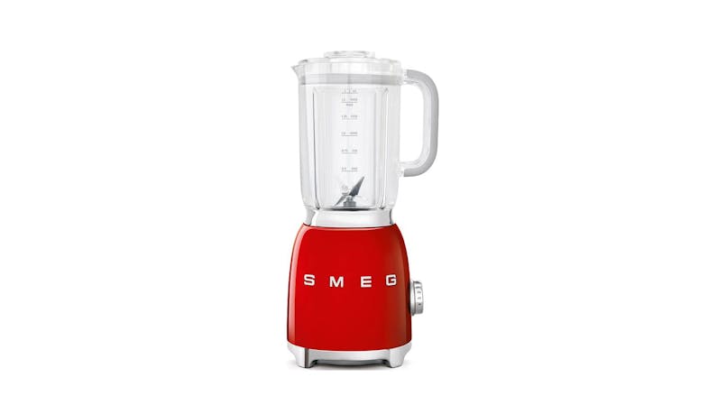 Smeg BLF01RDUK 50's Retro Style Aesthetic Blender - Red (Front)