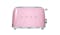 Smeg TSF01PKUK 50's Retro Style Aesthetic Toaster - Pink-01