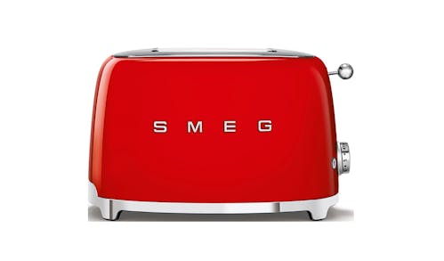 Smeg TSF01RDUK 50's Retro Style Aesthetic Toaster - Red
