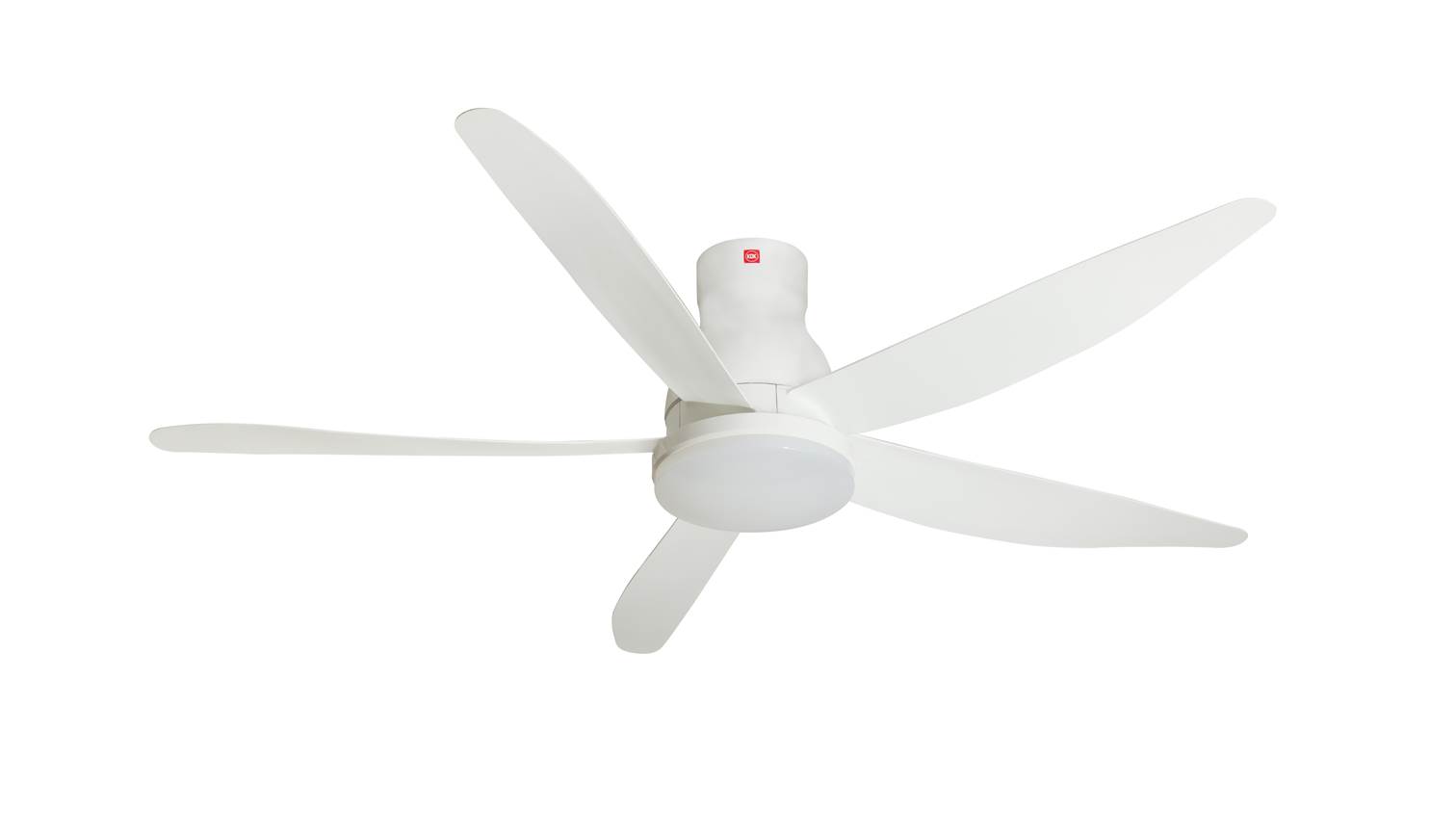 KDK U60FWS 150cm Short Rod Ceiling Fan - White