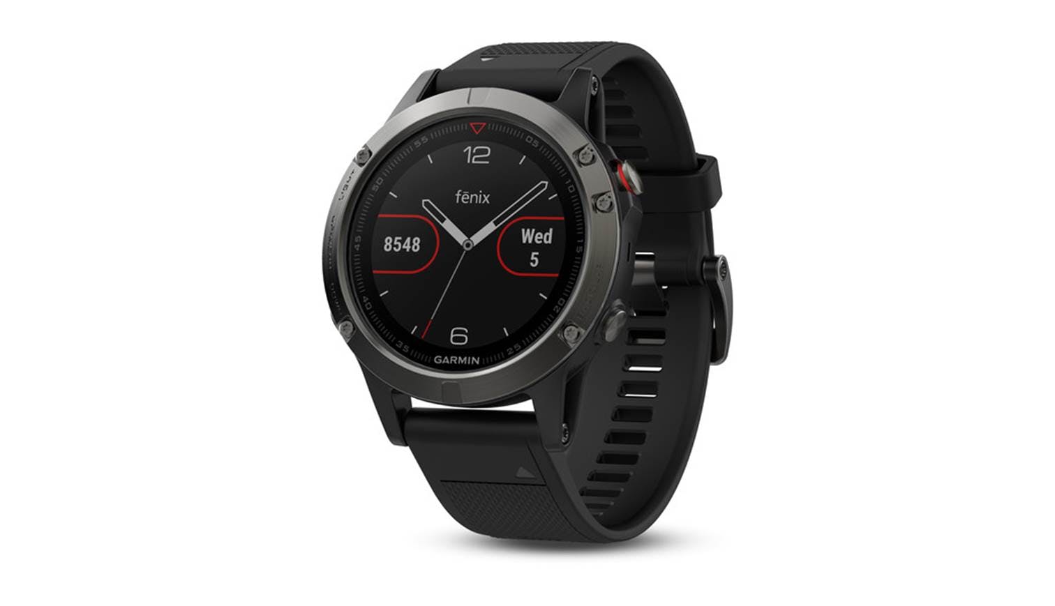 Garmin Fenix 5 Sapphire GPS HR Watch - Black | Harvey Norman Singapore