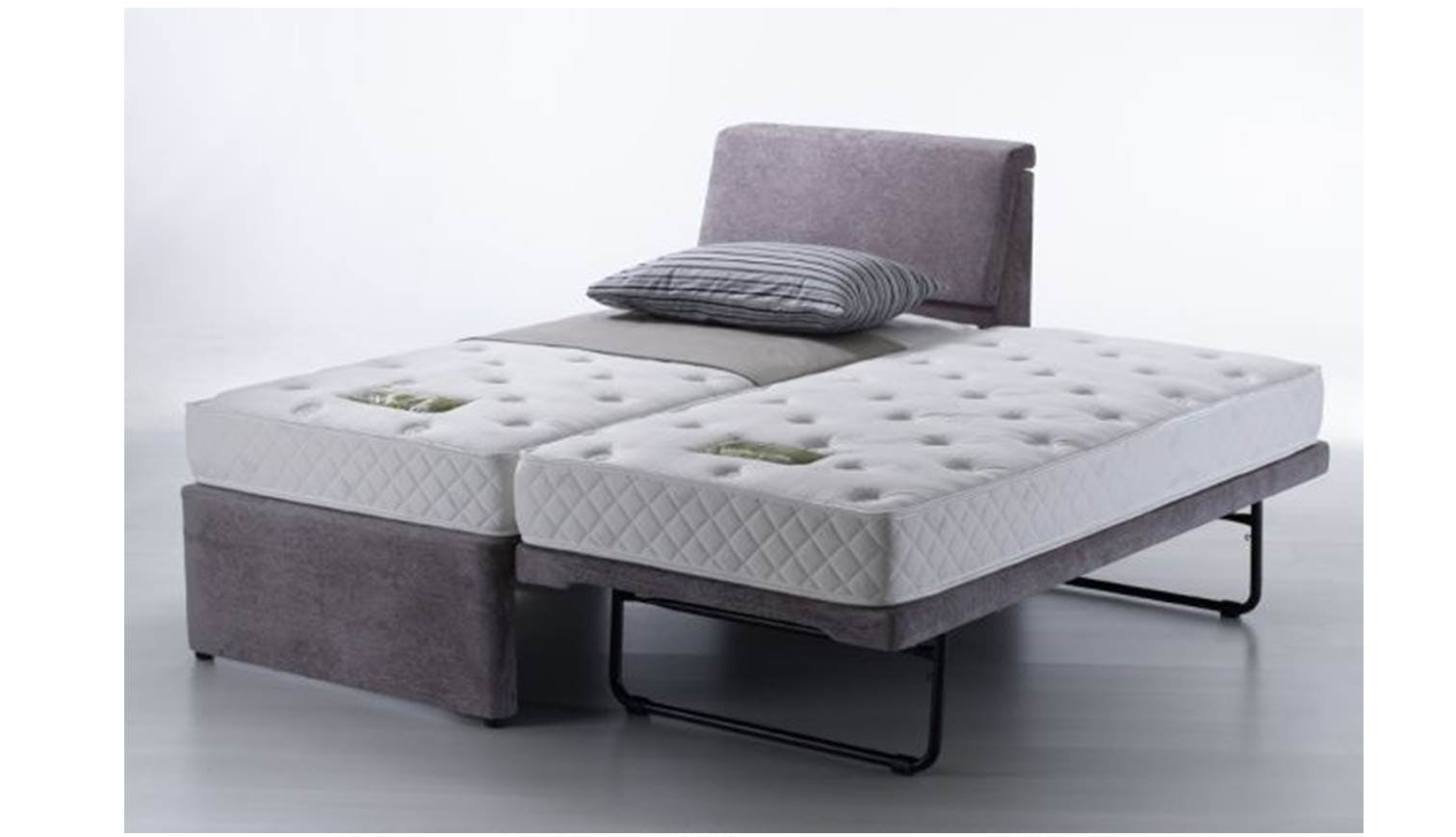 single bed with pull out mattress