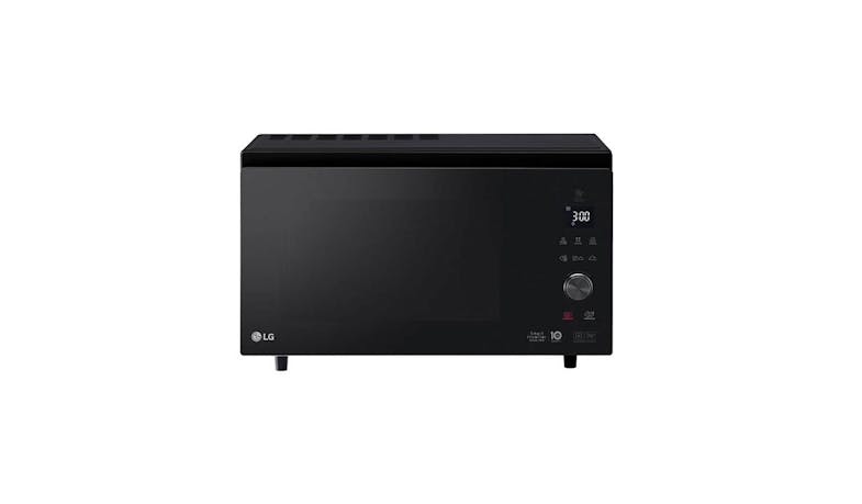 LG MJ3965BGS Microwave Oven - Front