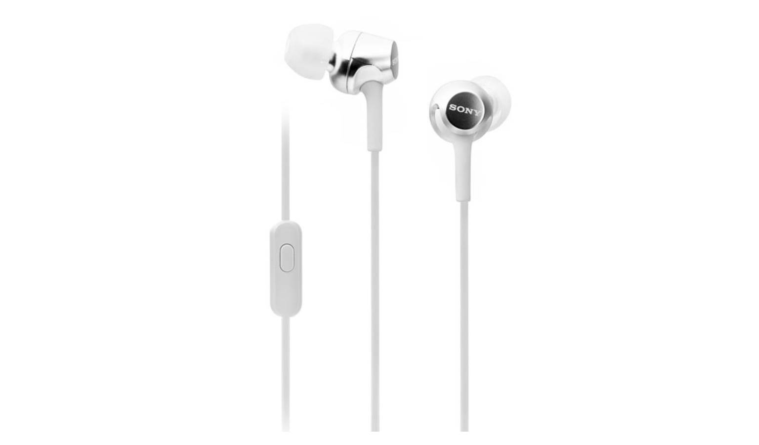 Sony Mdr Ex155ap In Ear Headphones White Harvey Norman Singapore