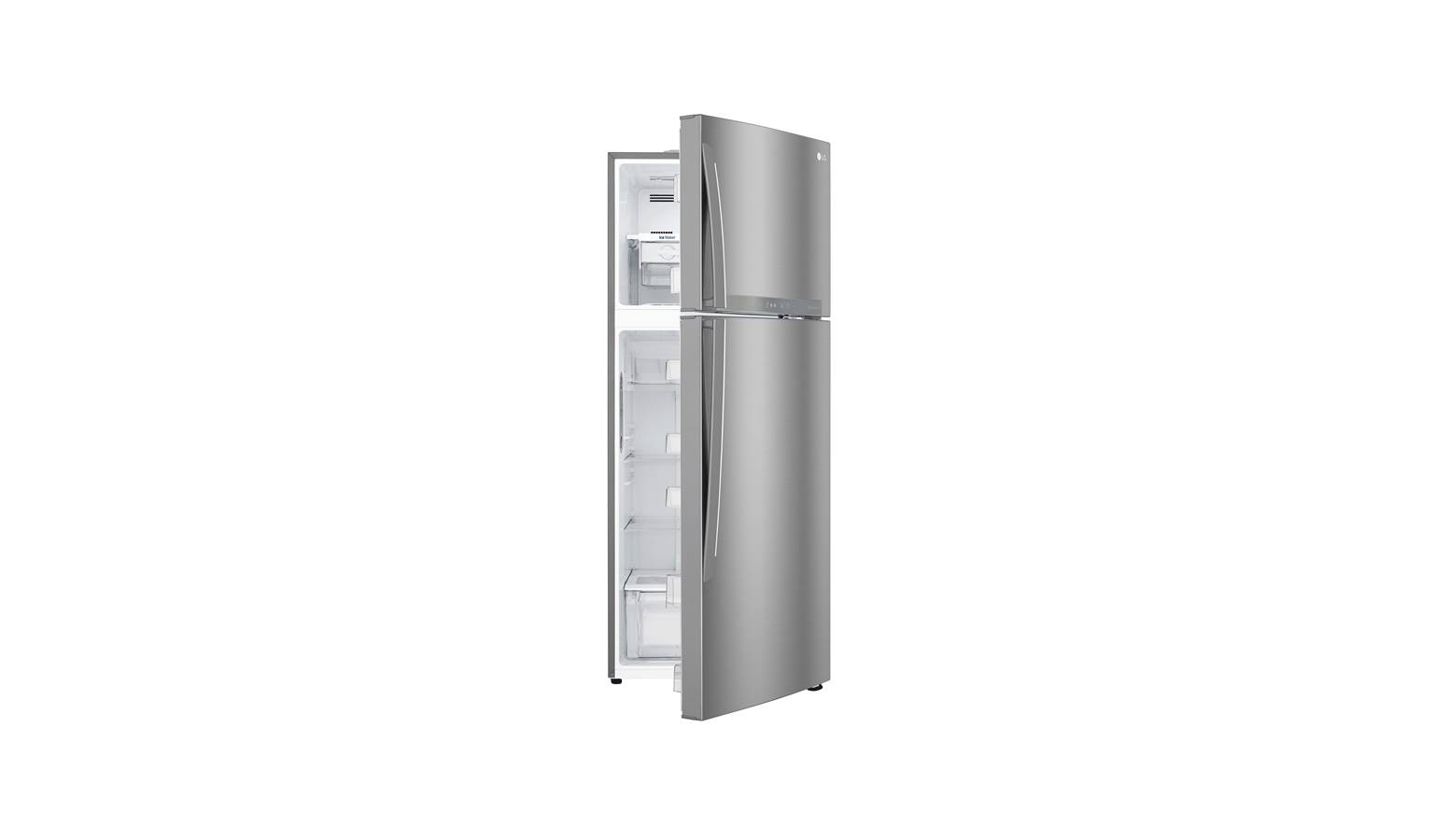 Lg Inverter Linear Compressor 438l Top Freezer Refrigerator Platinum Silver Harvey Norman Singapore