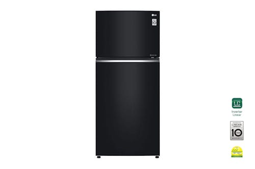 LG Inverter Linear Compressor GT-T5107BM Top Freezer Refrigerator (Front View)