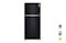 LG Inverter Linear Compressor GT-T5107BM Top Freezer Refrigerator (Front View)