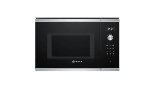 Bosch BEL554MS0K Serie 6 38cm Built-in Stainless Steel Microwave Oven with Grill Function