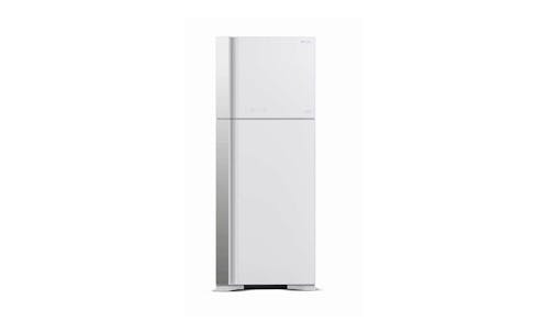 Hitachi Big 2 (R-VG560P7MS-GPW) 450L 2-Door Refrigerator - Glass Pure White