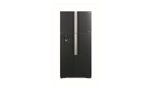 Hitachi Big French Deluxe (R-W690P7MSX-GGR) 540L 4-Door Refrigerator - Glass Grey