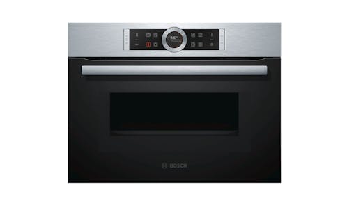 Bosch CMG633BS1B Serie 8 Compact Oven with Microwave
