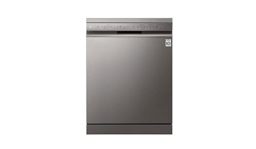 LG DFB425FP QuadWash Steam Dishwasher - Front