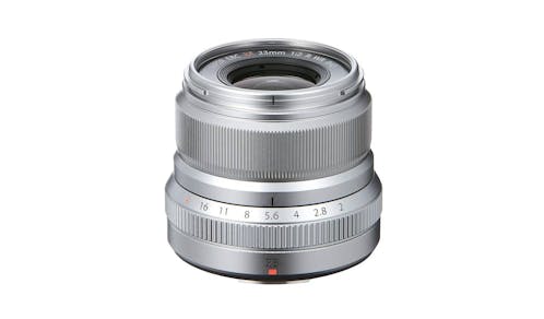 Fujifilm XF 23mm F2 R WR Compact Wide-Angle Lens - Silver
