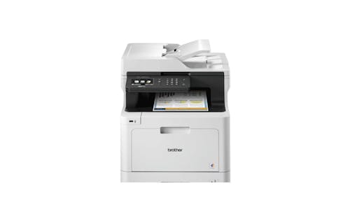 Brother MFC-L8690CDW All-in-One Laser Printer - White - 01