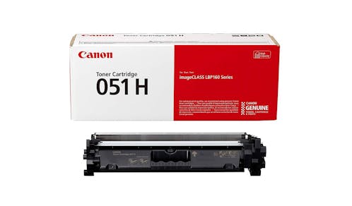 Canon 051H High Yield Toner Cartridge - Black - 01