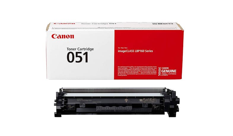 Canon 051 Toner Cartridge - Black - 01