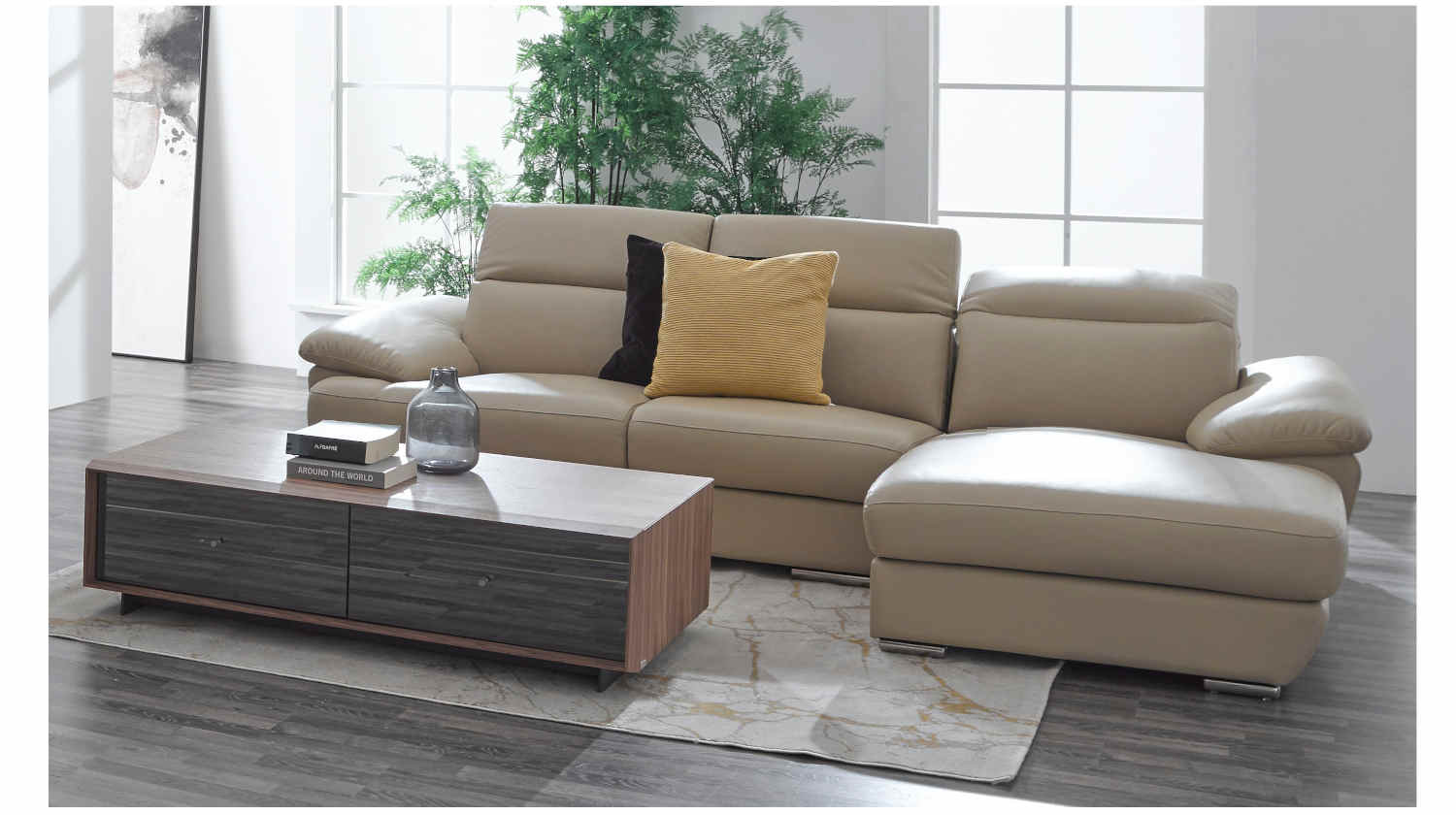 Plaza Leather 2 5el 1l Seater Sofa Harvey Norman Singapore