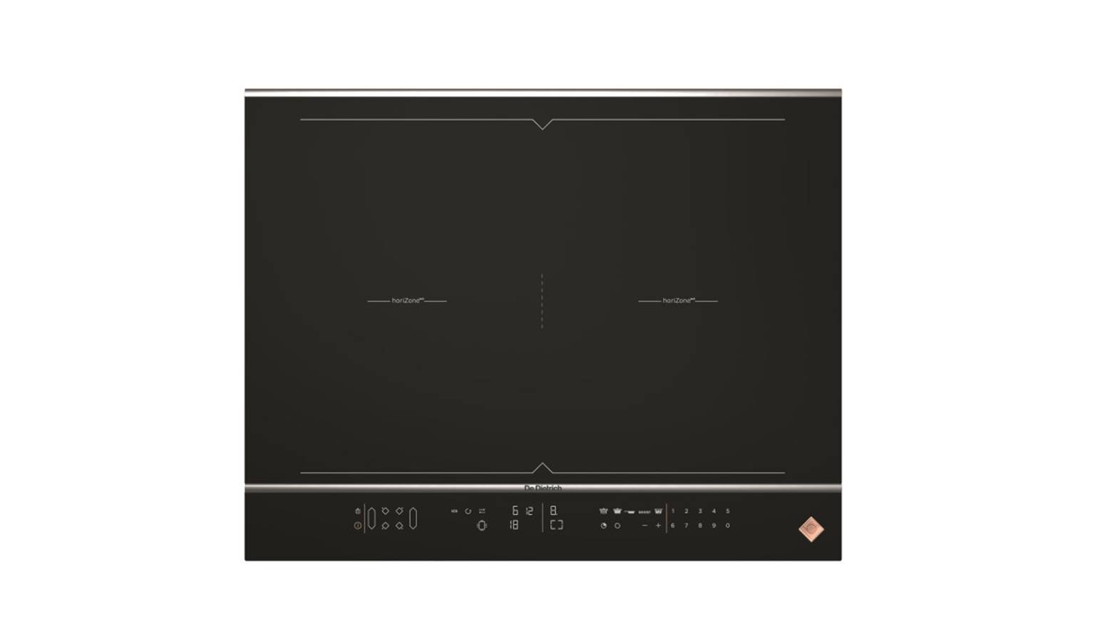 De Dietrich DPI7689XS 65cm Induction Hob - Black-01