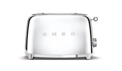 Smeg TSF01SSUK 50's Retro Style Aesthetic Toaster - Chrome