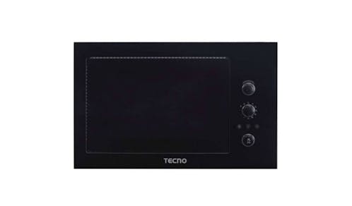 Tecno TMW58BI 25L Built-In Microwave Oven - Glass Black-01