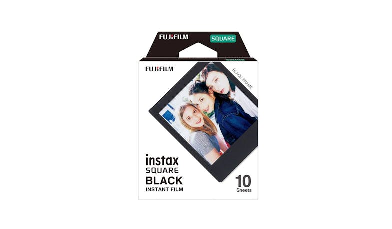 FujiFilm Instax Square Instant Film - Black-01
