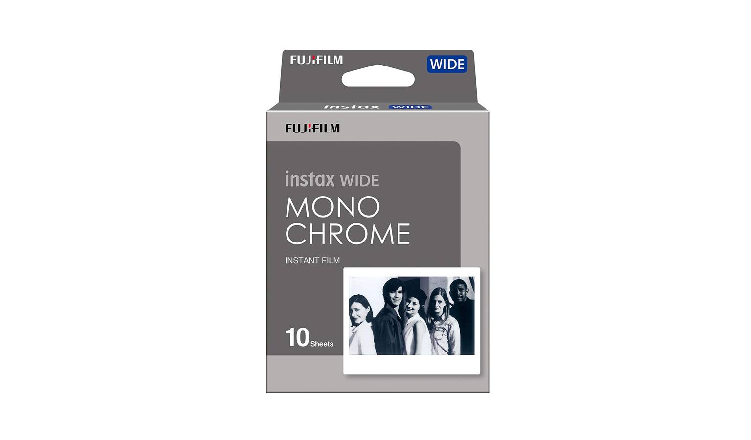 FujiFilm Instax Mini Monochrome instant Film Camera - White-01