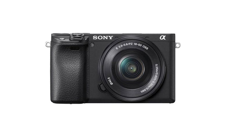 Sony Alpha 6400L/B 16–50 mm E-mount Camera - Black-01