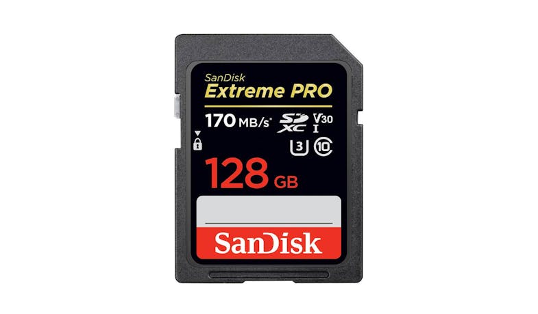 SanDisk Extreme Pro 128GB UHS-I SD Memory Card