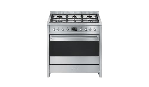 Smeg A1-9 Gas Cooker - Stainless Steel-01