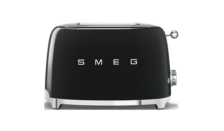 Smeg TSF01BLUK 50's Retro Style Aesthetic Toaster - Black-01
