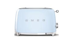 Smeg TSF01PBUK 50's Retro Style Aesthetic Toaster - Pastel Blue-01
