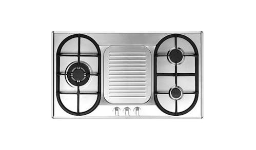 UNO UP-9803TRSV 90cm 3 Burners Built-In Hob - Stainless Steel