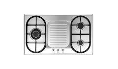 UNO UP-9803TRSV 90cm 3 Burners Built-In Hob - Stainless Steel-01