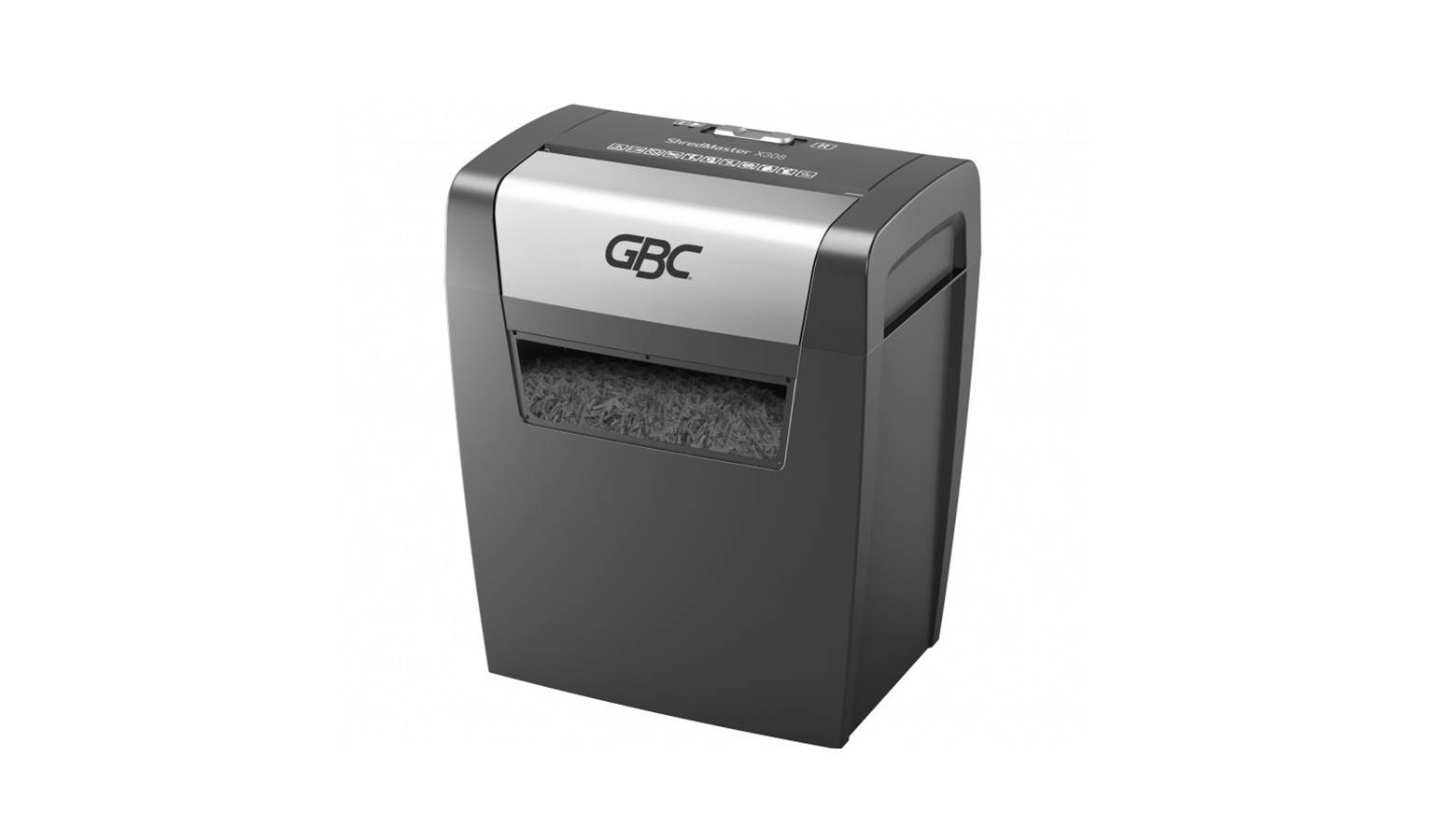 GBC ShredMaster X308 Cross Cut Shredder - Black - 01