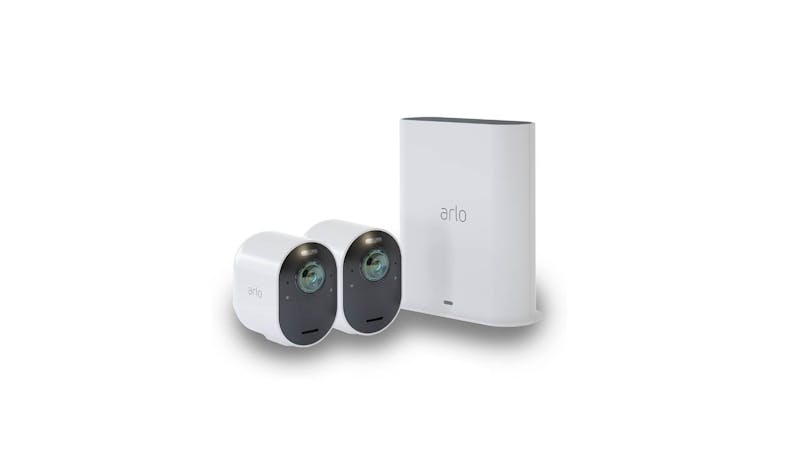 Arlo VMS5240 4K UHD Wire-Free Security 2-Camera - White