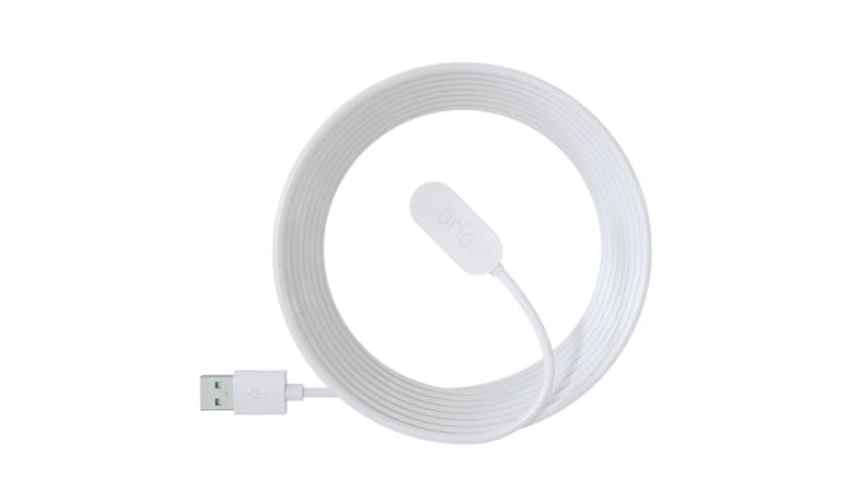 Arlo VMA5000C Ultra Indoor Magnetic Charging Cable - White (Main)