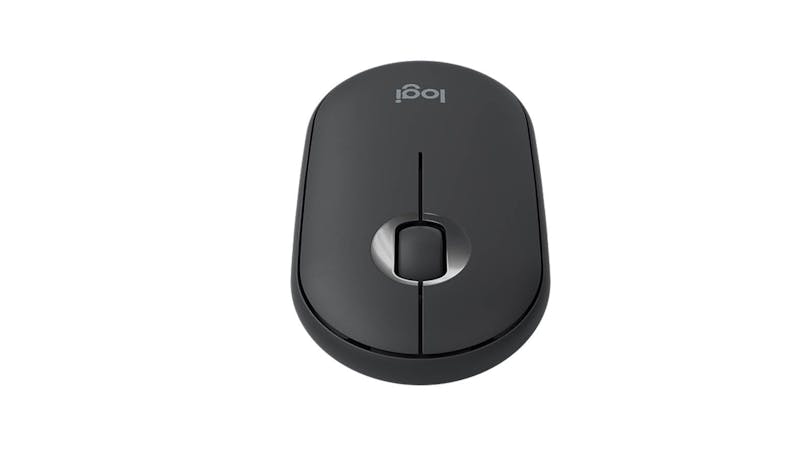 Logitech 910-005602 Pebble Wireless Mouse M350 - Graphite (front)