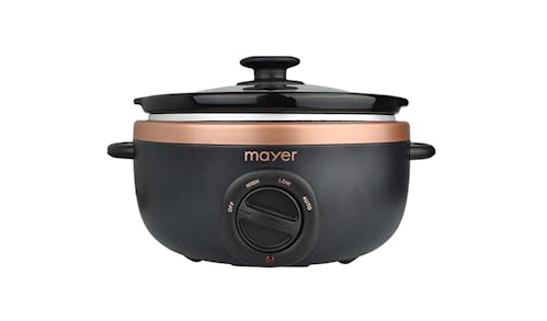 Mayer MMSC35 3.5L Electric Slow Cooker - Black-01