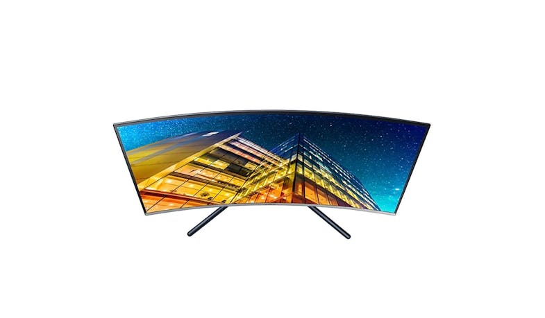 Samsung 32-inch 4K UHD Curved Monitor with 1 Billion colours (LU32R590CWEXXS) (top)